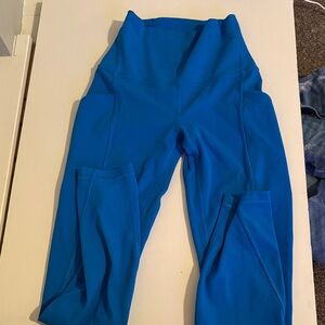 lululemon athletica Blue Leggings